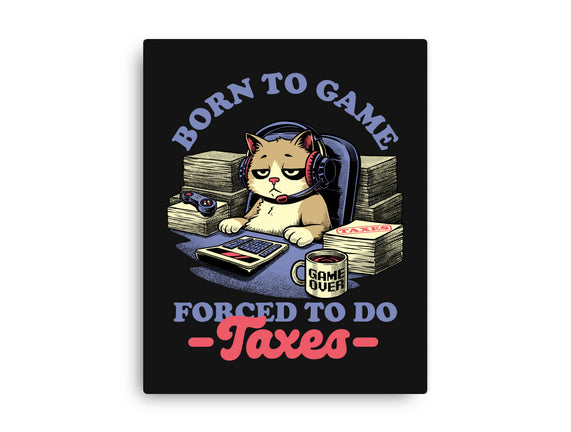 Cat Gamer Taxes