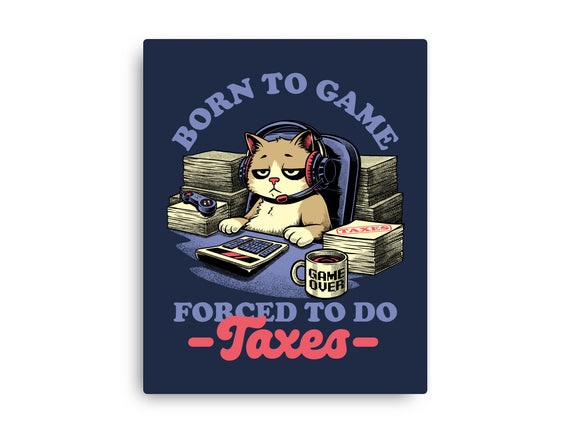 Cat Gamer Taxes
