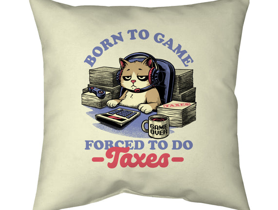 Cat Gamer Taxes