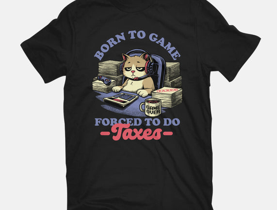 Cat Gamer Taxes