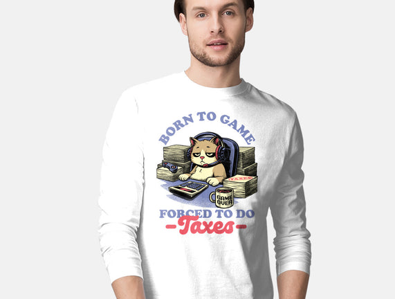 Cat Gamer Taxes