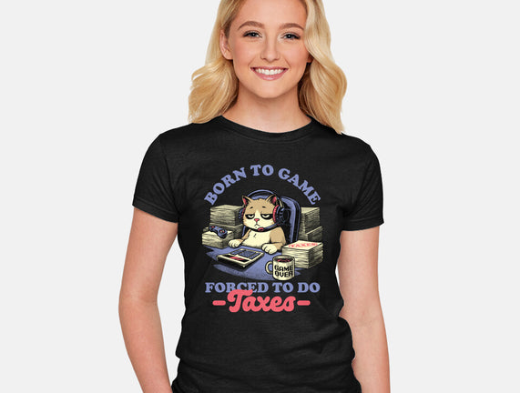 Cat Gamer Taxes