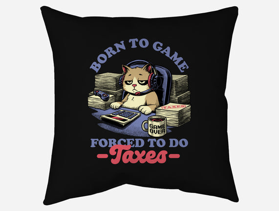 Cat Gamer Taxes