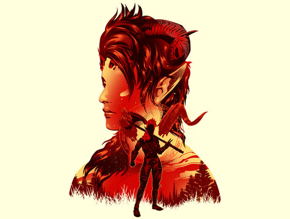 Barbarian Tiefling