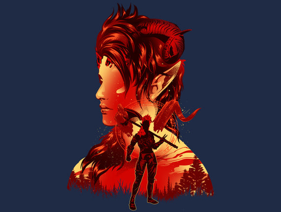 Barbarian Tiefling