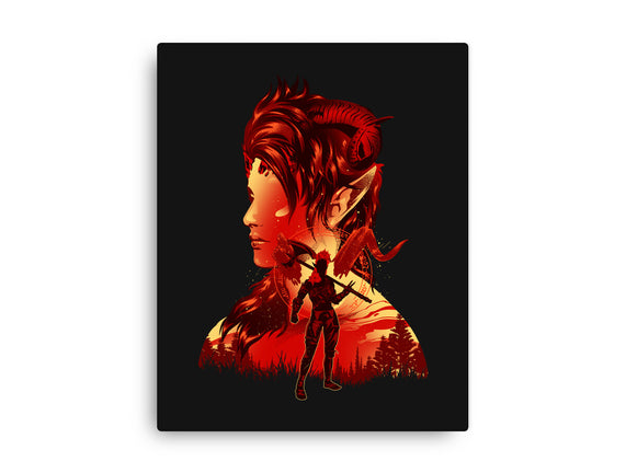 Barbarian Tiefling