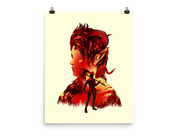 Barbarian Tiefling