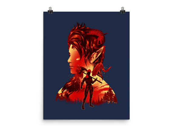 Barbarian Tiefling