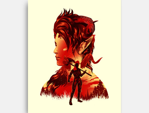 Barbarian Tiefling