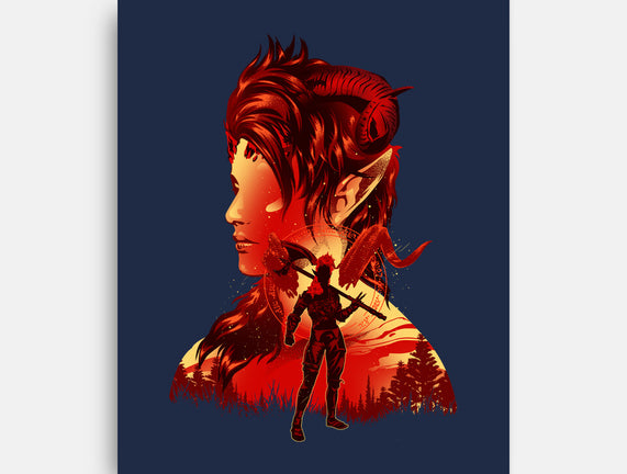 Barbarian Tiefling