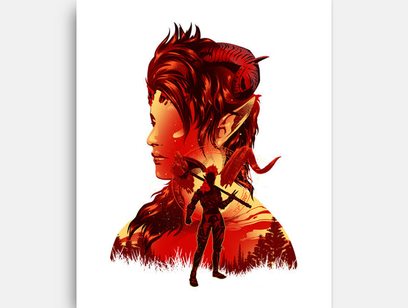 Barbarian Tiefling