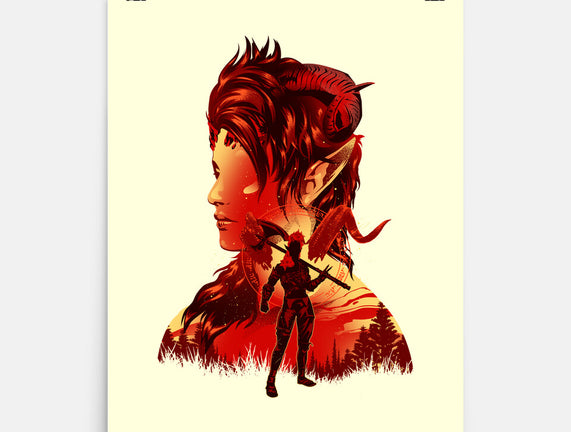 Barbarian Tiefling