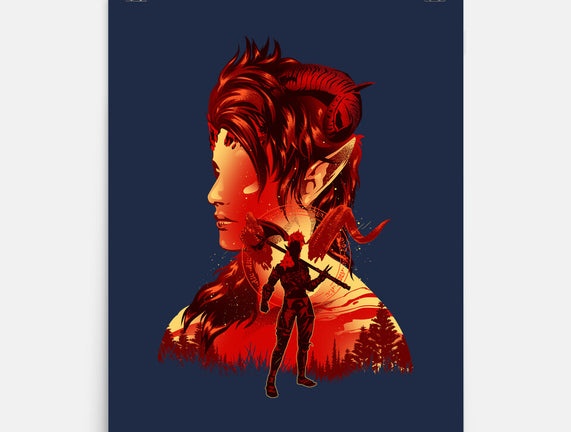 Barbarian Tiefling