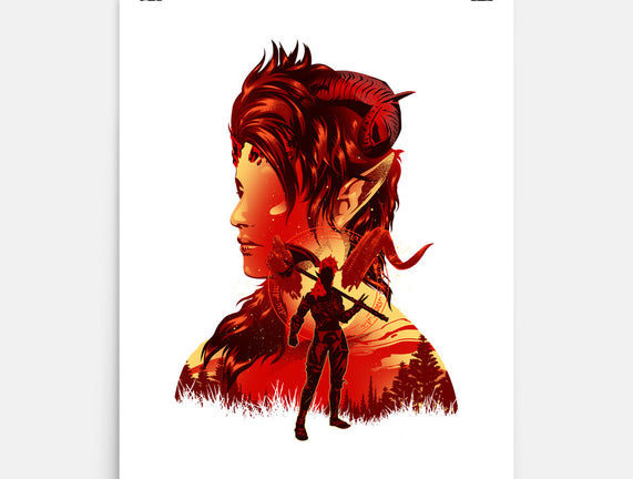 Barbarian Tiefling