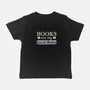 Books Are My Social Media-Baby-Basic-Tee-NMdesign