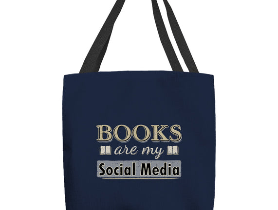 Books Are My Social Media