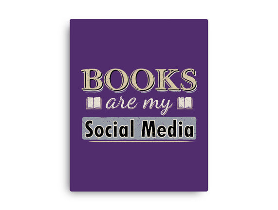 Books Are My Social Media