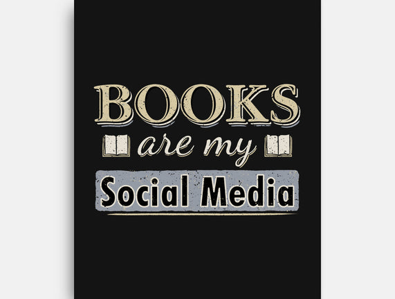 Books Are My Social Media
