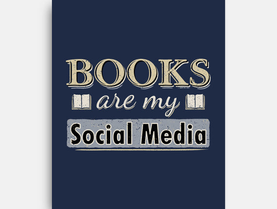 Books Are My Social Media