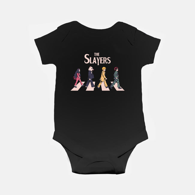 The Demon Slayers-Baby-Basic-Onesie-yumie