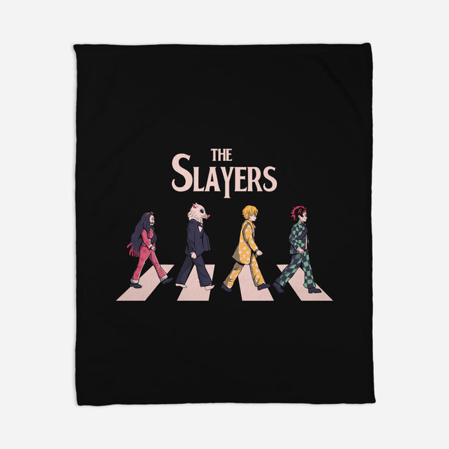The Demon Slayers-None-Fleece-Blanket-yumie