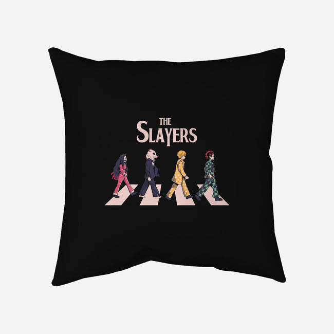 The Demon Slayers-None-Removable Cover w Insert-Throw Pillow-yumie
