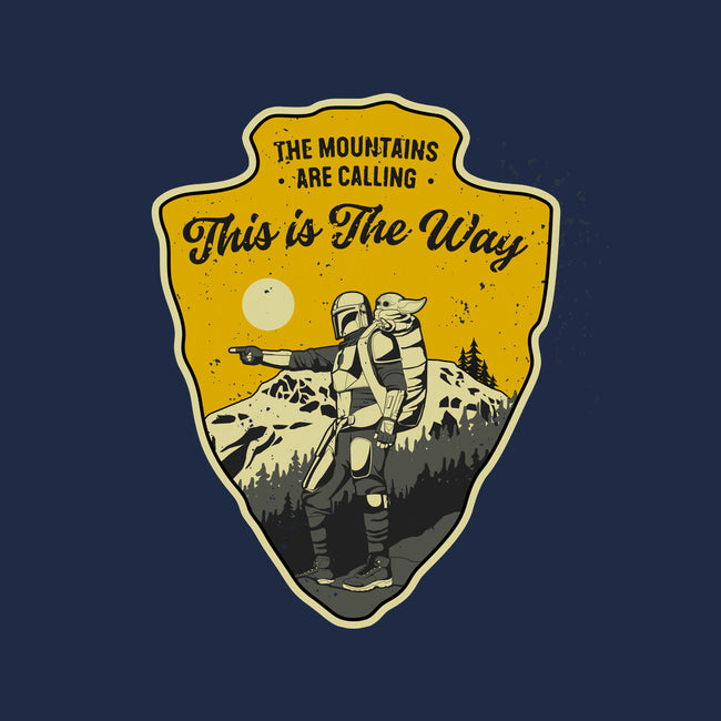 The Way To The Mountains-Mens-Heavyweight-Tee-retrodivision