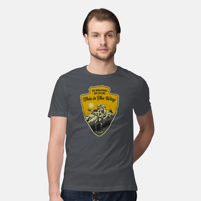 The Way To The Mountains-Mens-Premium-Tee-retrodivision