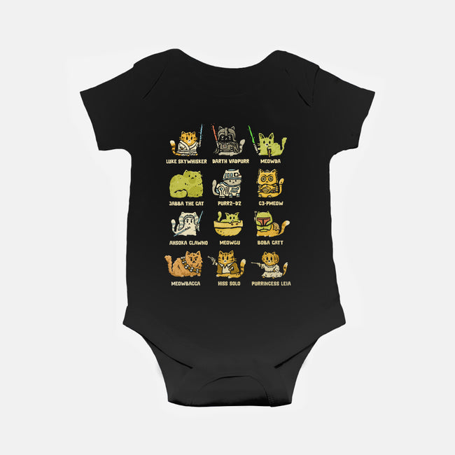 Star Kittens-Baby-Basic-Onesie-kg07