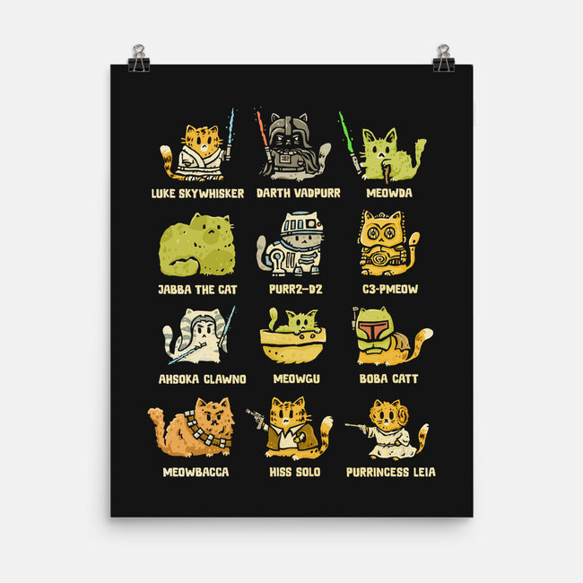 Star Kittens-None-Matte-Poster-kg07