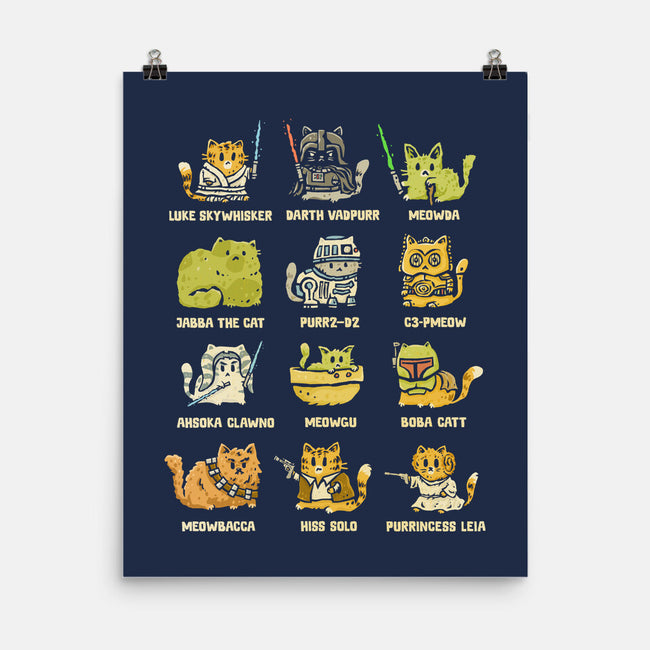 Star Kittens-None-Matte-Poster-kg07