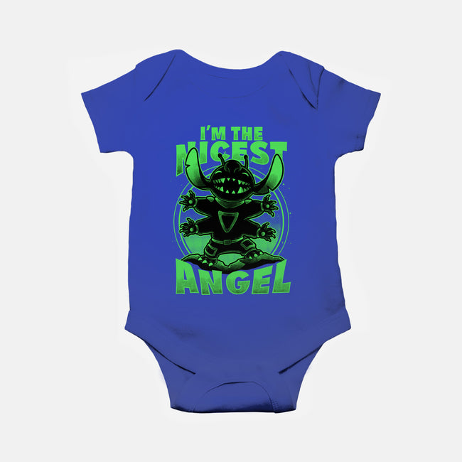 Cute Alien Nice Angel-Baby-Basic-Onesie-Studio Mootant