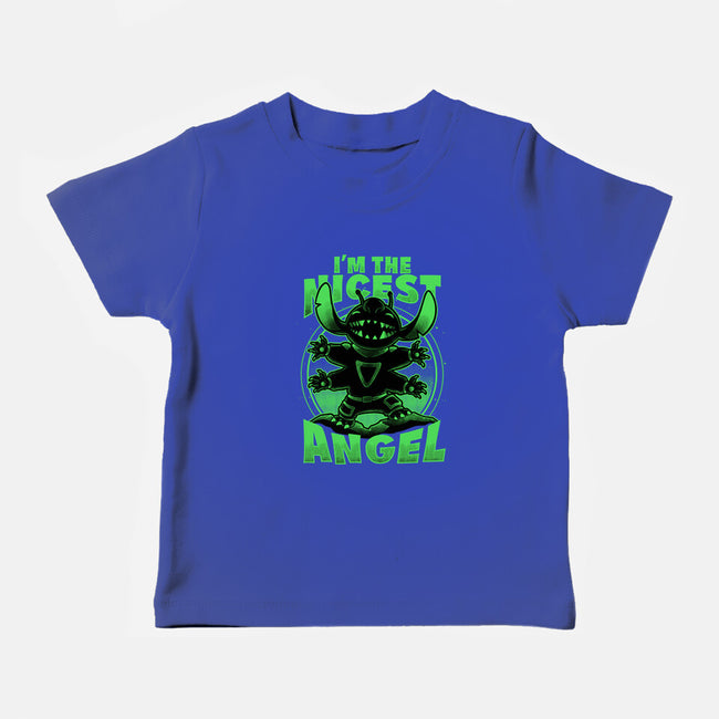 Cute Alien Nice Angel-Baby-Basic-Tee-Studio Mootant