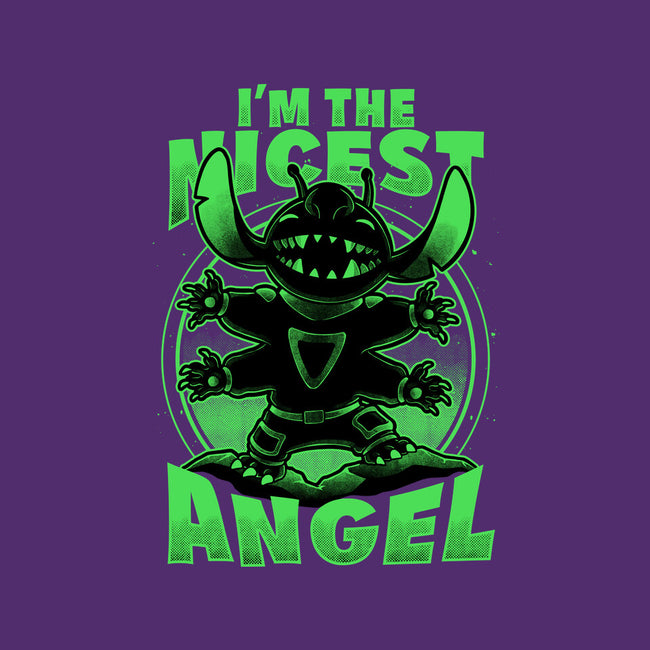 Cute Alien Nice Angel-Womens-Racerback-Tank-Studio Mootant