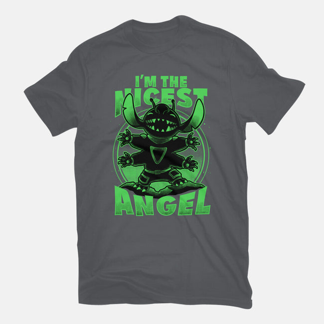 Cute Alien Nice Angel-Mens-Basic-Tee-Studio Mootant