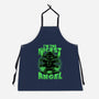 Cute Alien Nice Angel-Unisex-Kitchen-Apron-Studio Mootant