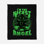 Cute Alien Nice Angel-None-Fleece-Blanket-Studio Mootant