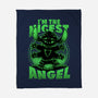 Cute Alien Nice Angel-None-Fleece-Blanket-Studio Mootant