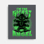 Cute Alien Nice Angel-None-Stretched-Canvas-Studio Mootant