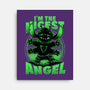 Cute Alien Nice Angel-None-Stretched-Canvas-Studio Mootant