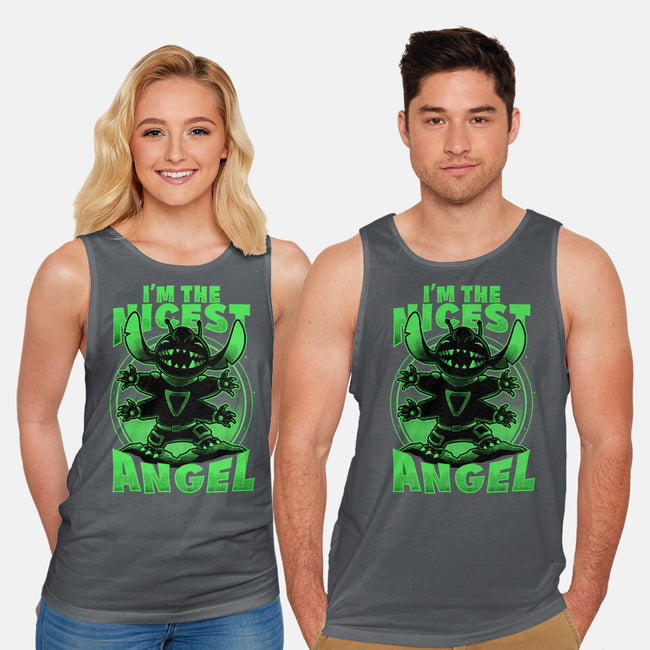 Cute Alien Nice Angel-Unisex-Basic-Tank-Studio Mootant