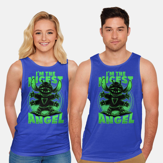 Cute Alien Nice Angel-Unisex-Basic-Tank-Studio Mootant