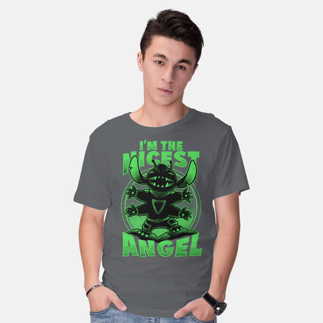 Cute Alien Nice Angel-Mens-Basic-Tee-Studio Mootant