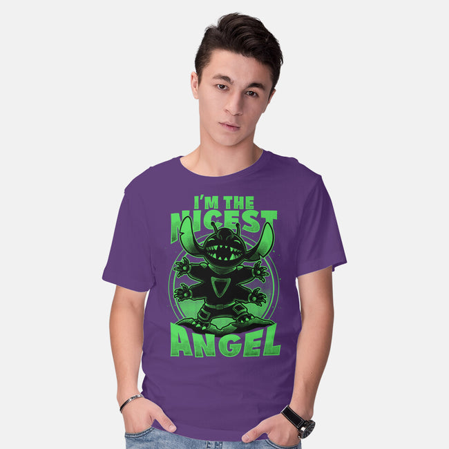Cute Alien Nice Angel-Mens-Basic-Tee-Studio Mootant