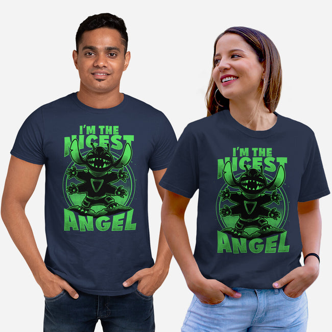 Cute Alien Nice Angel-Unisex-Basic-Tee-Studio Mootant