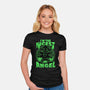 Cute Alien Nice Angel-Womens-Fitted-Tee-Studio Mootant