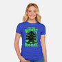 Cute Alien Nice Angel-Womens-Fitted-Tee-Studio Mootant