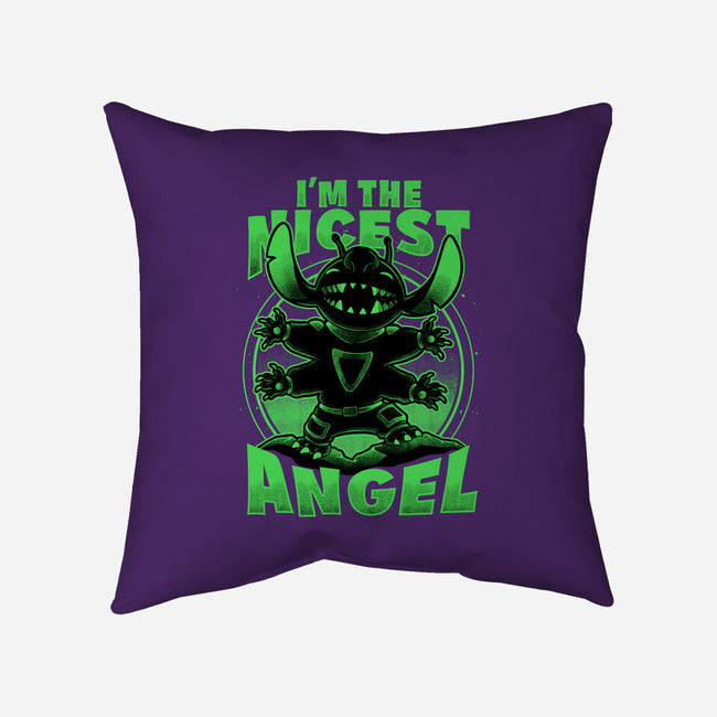 Cute Alien Nice Angel-None-Removable Cover w Insert-Throw Pillow-Studio Mootant