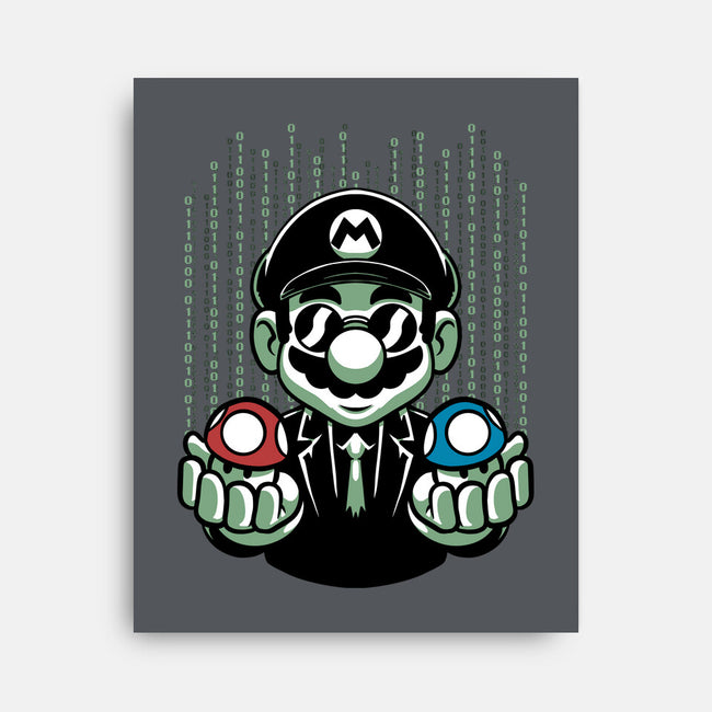 Game Mushroom Choice-None-Stretched-Canvas-Studio Mootant