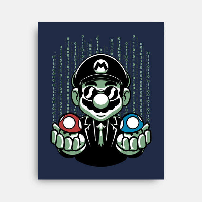 Game Mushroom Choice-None-Stretched-Canvas-Studio Mootant